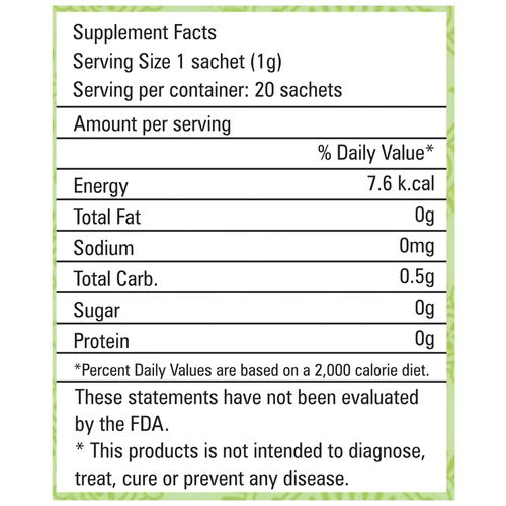 Zindagi Instant Green Coffee With Lemon Extracts & Stevia, 20 Sachets-4.webp